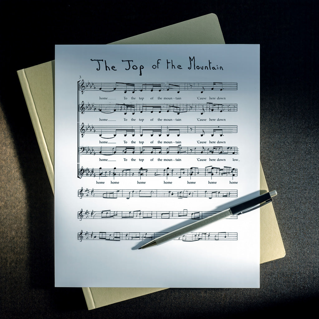 The Top of the Mountain (acoustic) Sheet Music